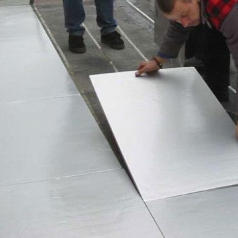 Verlegen von Fliesen